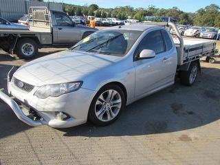 2008 FORD FG FALCON XR6 CAB CHASSIS UTE WITH ALLOY WHEELS